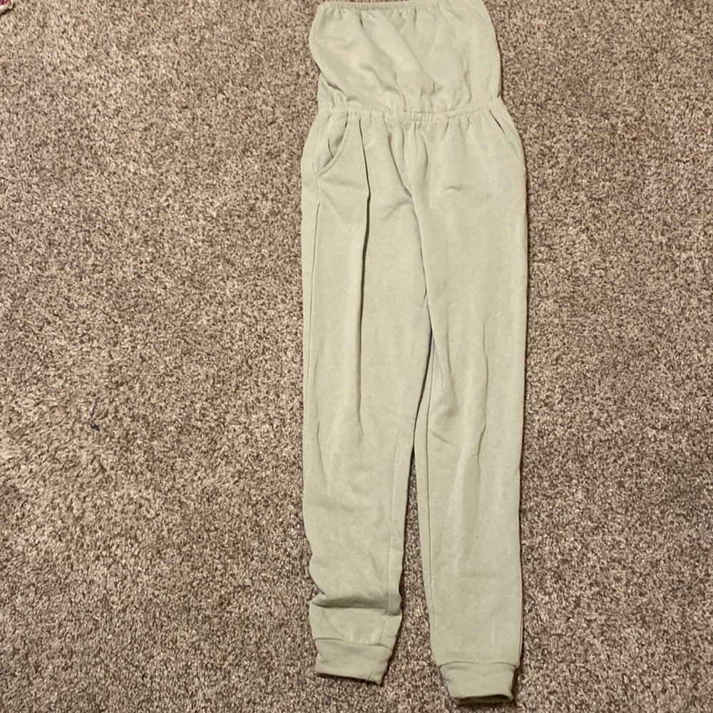 Forever 21 Strapless Jumpsuit